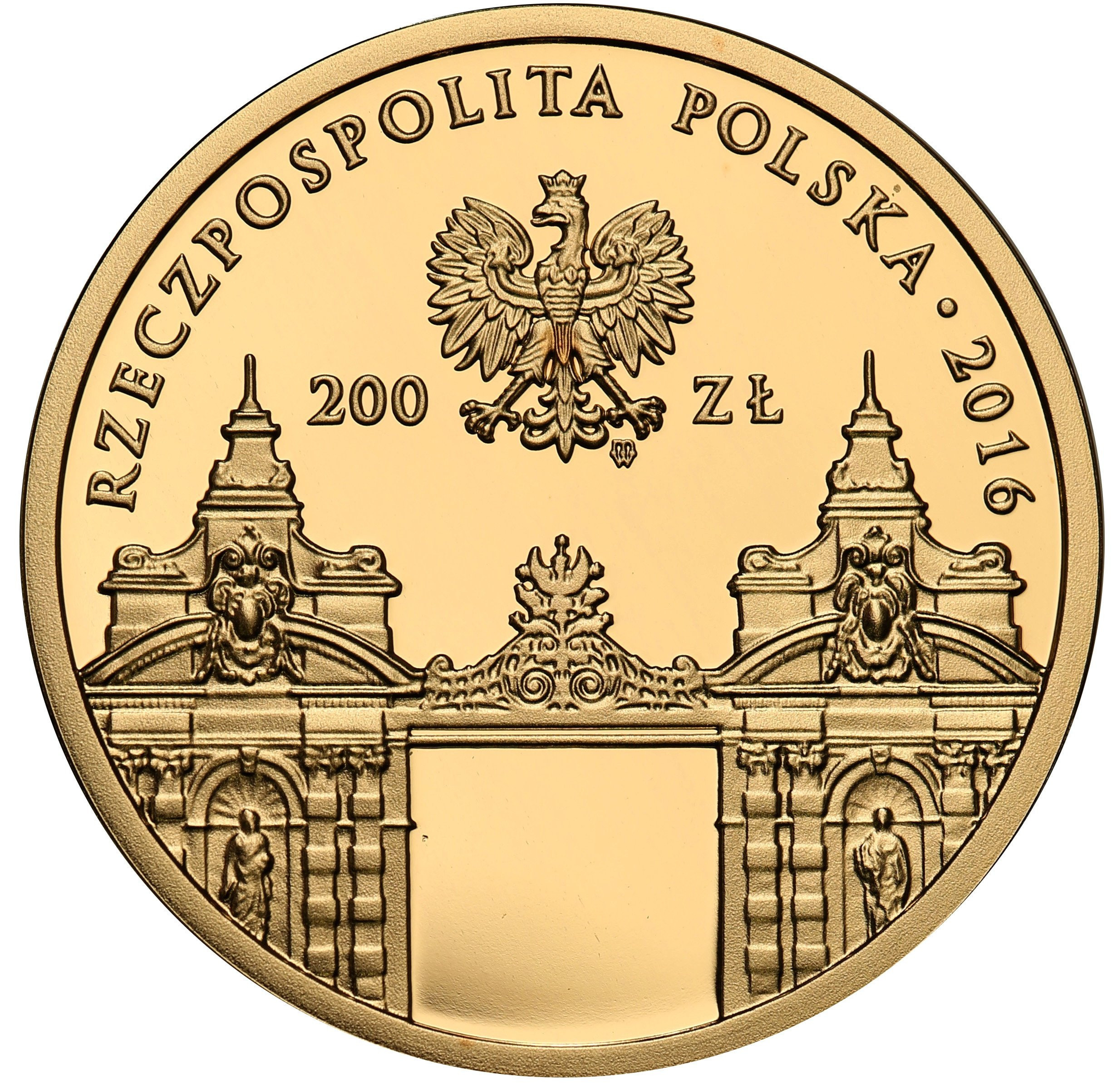 200 złotych 2016 - Uniwersytet Warszawski
